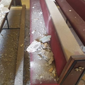 Župna crkva u Velikom Trgovišću jako oštećena u potresu