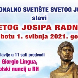 Apostolski nuncij  mons. Giorgio Lingua predvodi misno slavlje u Nacionalnom svetištu sv. Josipa