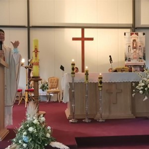 U Čučerju misom u novom bogoslužnom prostoru proslavljena župna svetkovina Pohoda Blažene Djevice Marije