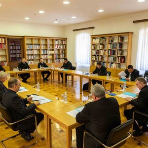 Sastanak biskupa u Nadbiskupskom bogoslovnom sjemeništu u Zgrebu