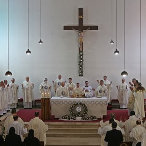 Kardinal Bozanić predvodio euharistijsko slavlje na zajedničkom hodočašću članova HBK i HRK