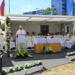 Mlada misa velečasnog Matije Sliškovića u župi bl. Ivana Merza Zagreb - Špansko