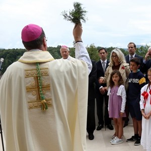 Blagoslov kapele Preobraženja Gospodinova - Miljana