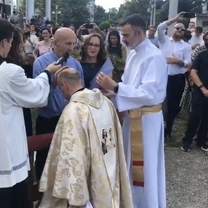 U župi BDM Marije - Majke Crkve u zagrebačkoj Trnovčici proslavljena mlada Misa don Hrvoja Mandića