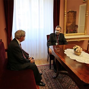 Kardinal Bozanić primio španjolskog veleposlanika u RH