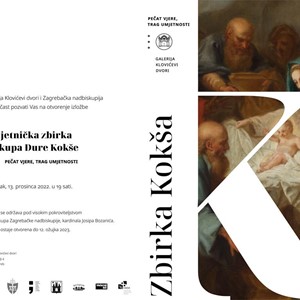 Izložba "Umjetnička zbirka biskupa Đure Kokše -  Pečat vjere, trag umjetnosti"