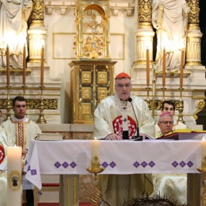 Homilija kardinala Bozanića na misnom slavlju prigodom Čina posvete Bezgrješnom Srcu Marijinu