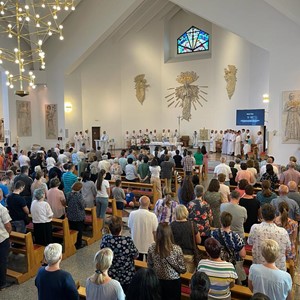 Proslava blagdana Župe Marije Majke Crkve u zagrebačkoj Trnovčici