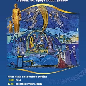 Proslava 335. obljetnice izbora sv. Josipa za zaštitnika Hrvatske i 35. obljetnice proglašenja Nacionalnim svetištem sv. Josipa