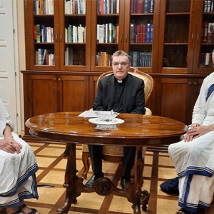 Kardinal Bozanić primio novu regionalnu poglavaricu Misionarki ljubavi