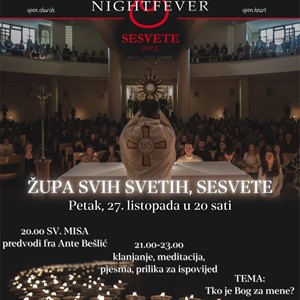Nightfever u Župi Svih svetih u Sesvetama