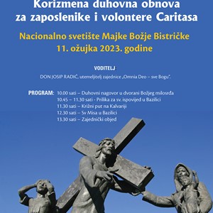 Korizmena duhovna obnova za zaposlenike i volontere Caritasa Zagrebačke nadbiskupije