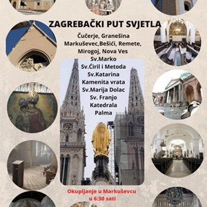 4. zavjetno hodočašće "Zagrebački put svjetla"