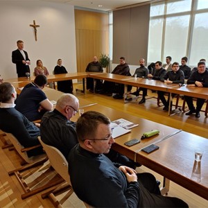 Posjet polaznika Đakonske pastoralne godine Hrvatskoj biskupskoj konferenciji