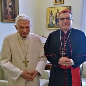 Kardinal Bozanić uoči odlaska na pogreb Pape emeritusa