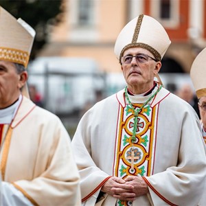 Oproštajna misa nuncija Lingue