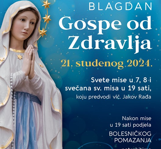 Blagdan Gospe od Zdravlja u Župi Majke Božje Lurdske u Zagrebu