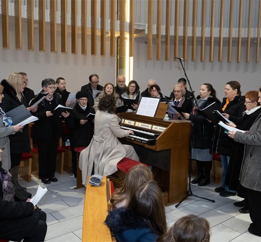 U župi sv.Ivana Apostola i Evanđelista Utrina/Zapruđe proslavljen Spomendan Sv. Cecilije