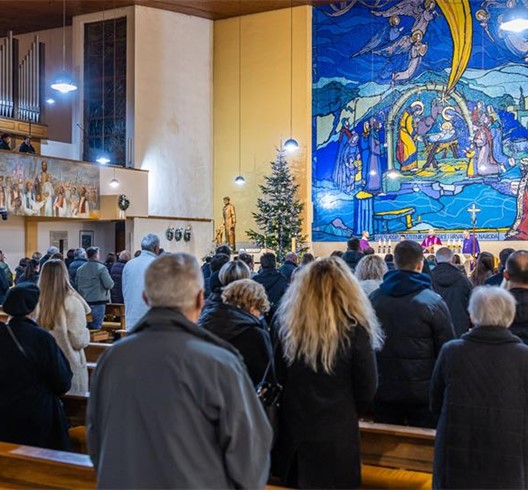 Duhovna obnova i božićno čestitanje u Josipovu svetištu