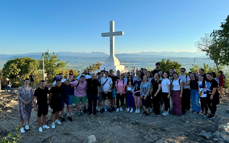 Hodočašće mladih Župe Isusova Uskrsnuća u Međugorje