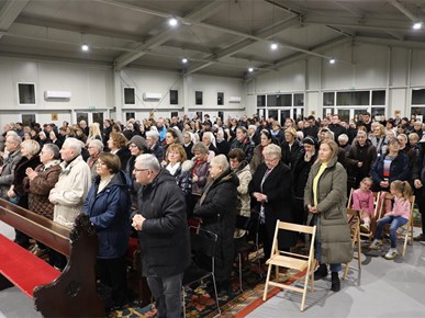 /A/2025/2/B/250208 Biskup Gorski predvodio misno slavlje drugog dana trodnevnice uoči Stepinčeva (2).JPG