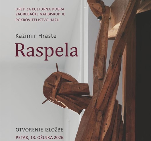 Otvorenje izložbe "Raspela" Kažimira Hrastea
