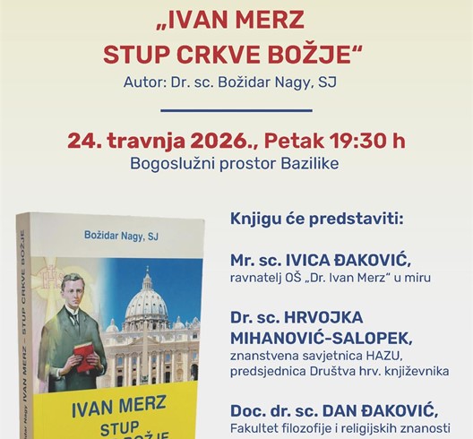 Predstavljanje knjige "Ivan Merz - Stup Crkve Božje"