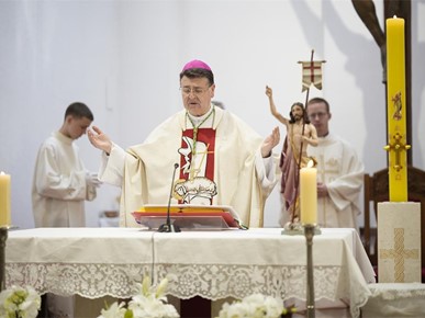 /A/2026/4/USKRS/Biskup Šaško predvodio uskrsnu misu u Župi sv. Marka Križevčanina (14).JPG