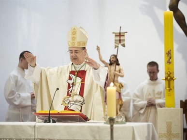 /A/2026/4/USKRS/Biskup Šaško predvodio uskrsnu misu u Župi sv. Marka Križevčanina (16).JPG