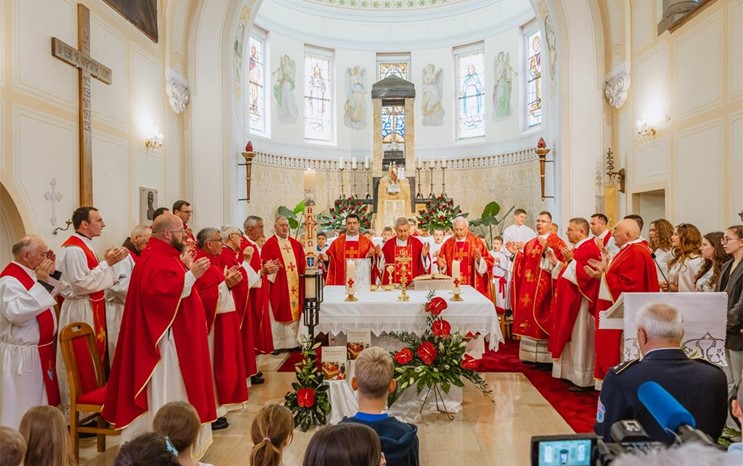 Biskup Mrzljak predvodio misno slavlje u Krašiću prigodom 128. rođendana bl. Alojzija Stepinca