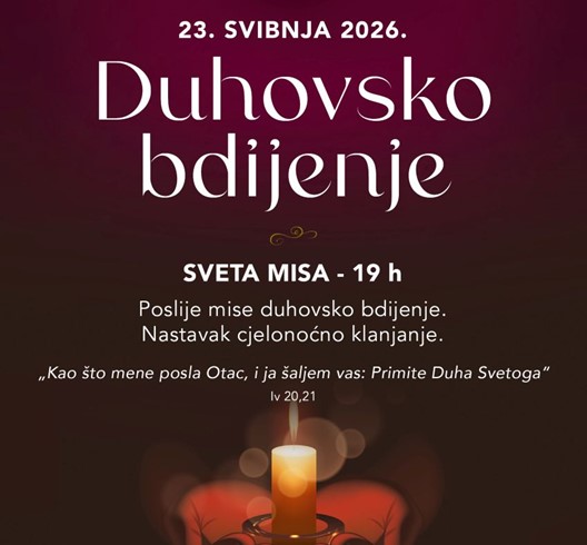 Duhovsko bdjenje u Župi Majke Božje Lurdske