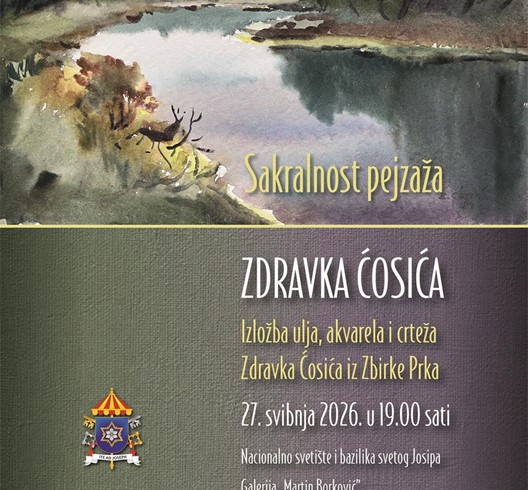 Otvorenje izložbe „Sakralnost pejzaža Zdravka Ćosića“ iz Zbirke Prka