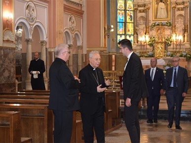 /A/2026/6/F/260623 Kardinal Mamberti posjetio Nacionalno svetište Majke Božje Bistričke i blagoslovio Hodočasničku ambulantu (4).JPG